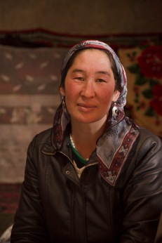 Kyrgyz woman, Karakul