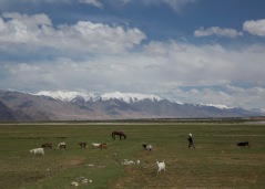 Karakoram backdrop, Tashkurgan